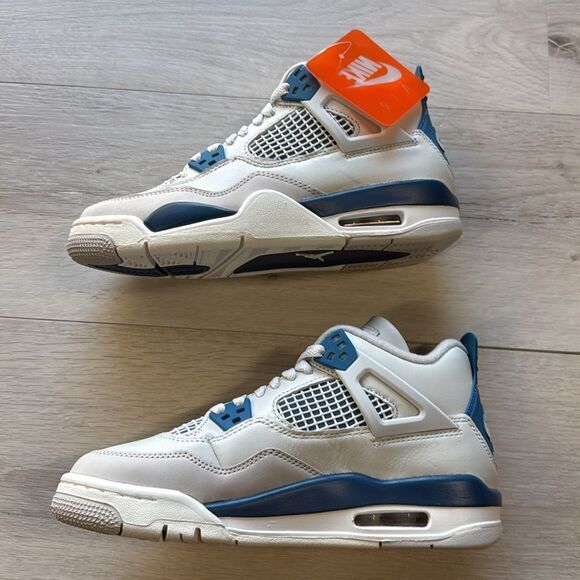 Nike Air Jordan 4 Retro 'Industrial Blue' Size‎ 5Y NWT in Box - Picture 11 of 14